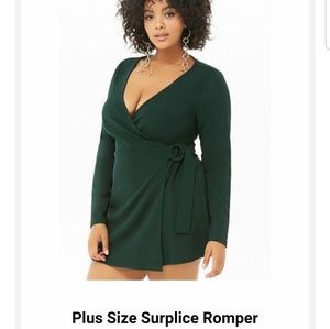 💥Forever 21 Plus - Surplise Romper, Size 2x